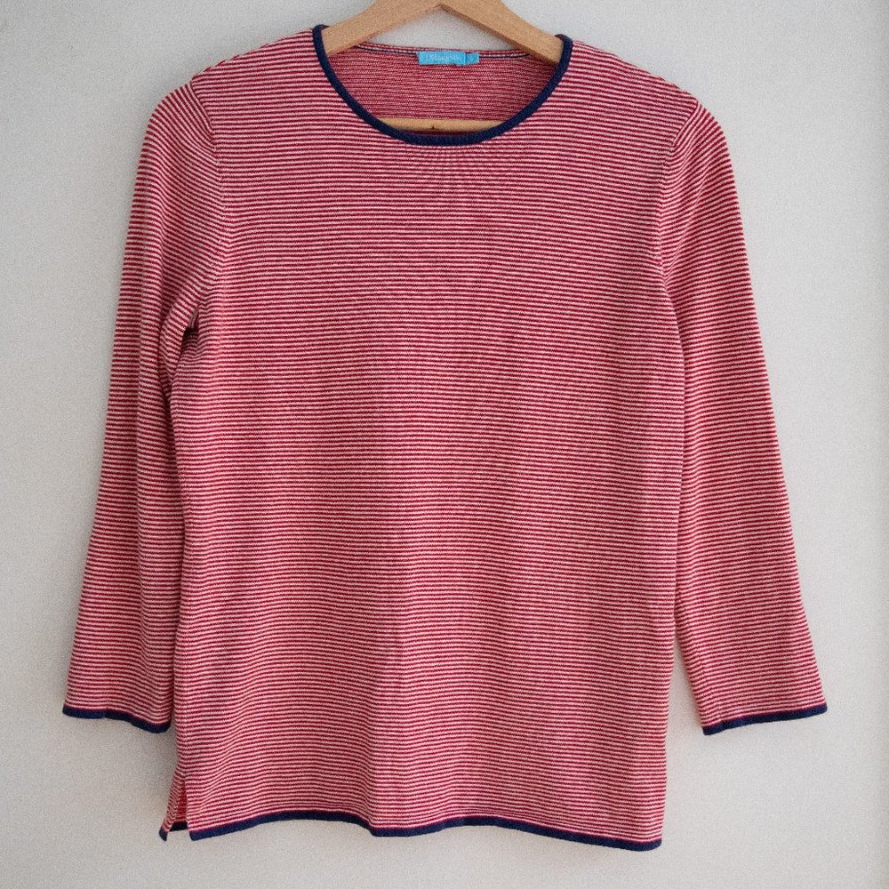 J. Mclaughlin striped shirt